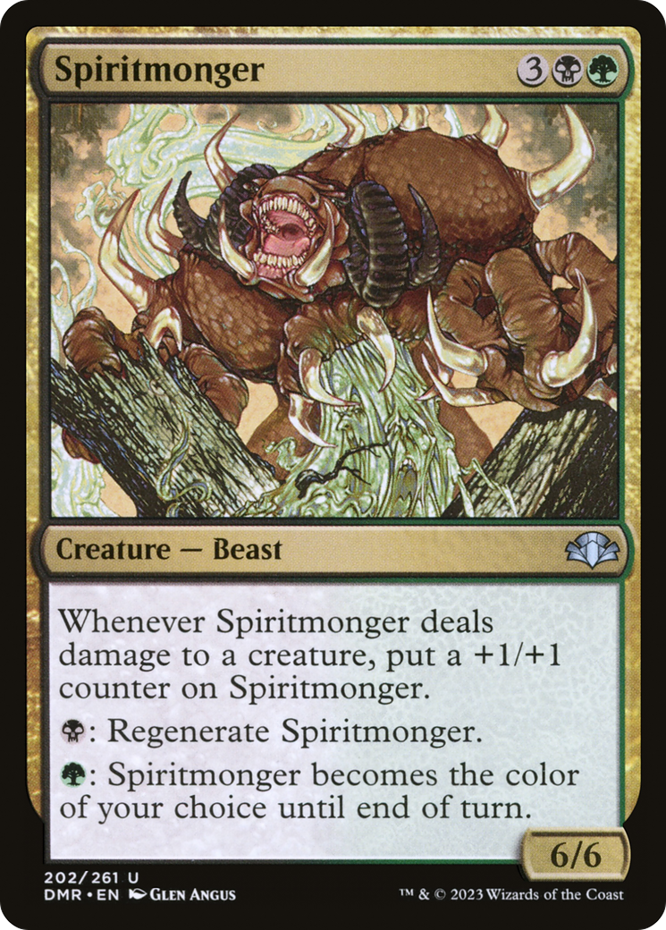 Spiritmonger (DMR-202) [Dominaria Remastered] Foil