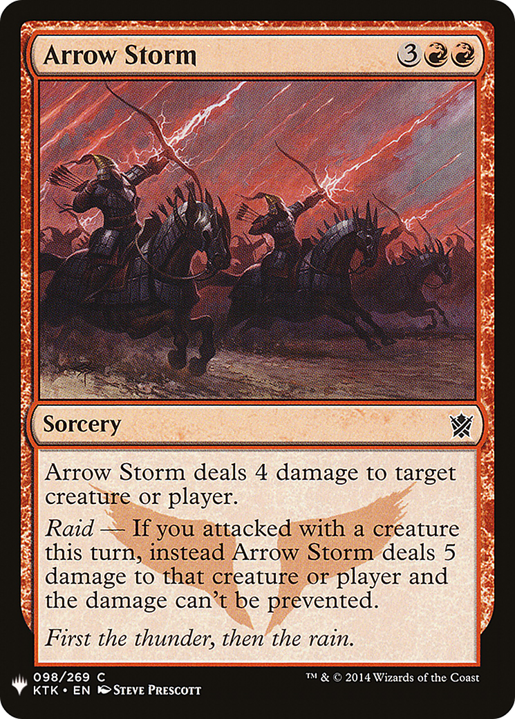 Arrow Storm (LIST-KTK-98) [The List]