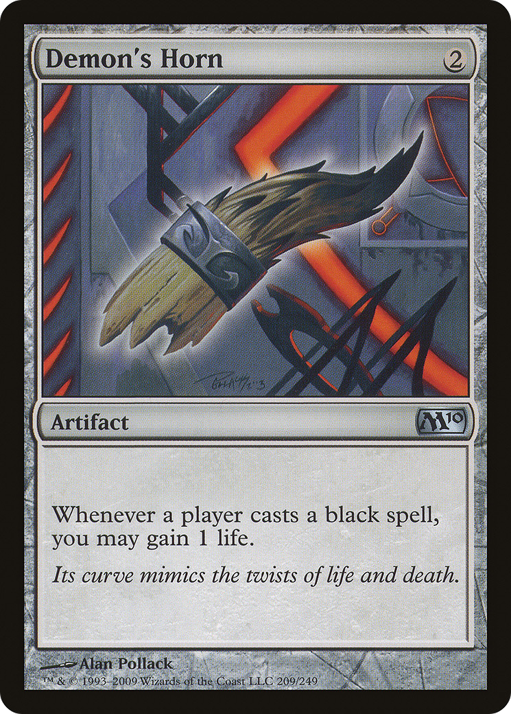 Demon's Horn (M10-209) [Magic 2010] Foil