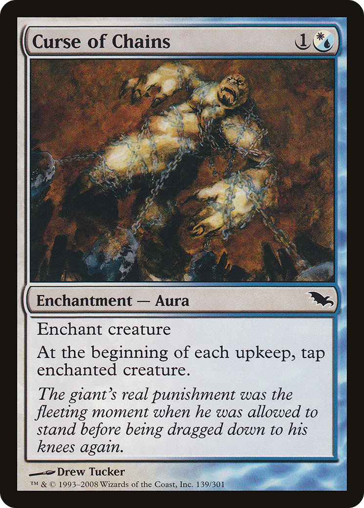 Curse of Chains (SHM-139) [Shadowmoor] Foil