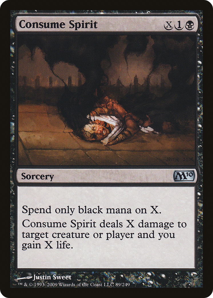 Consume Spirit (M10-089) [Magic 2010] Foil