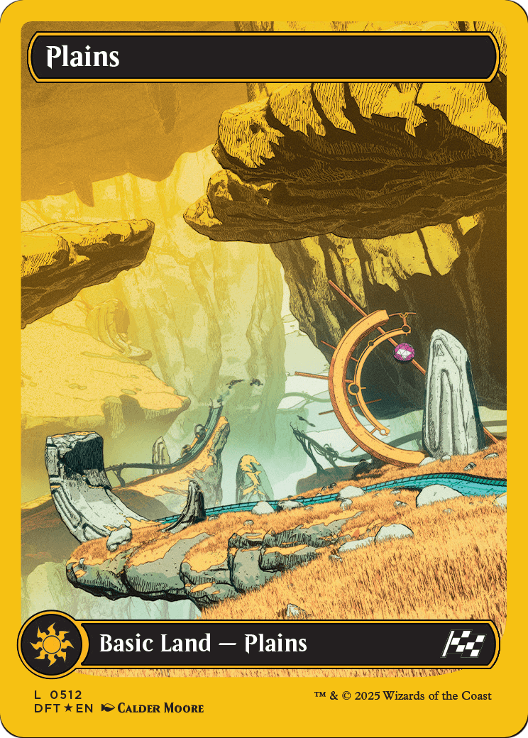 Plains (DFT-512) (First-Place Foil) [Aetherdrift] Foil