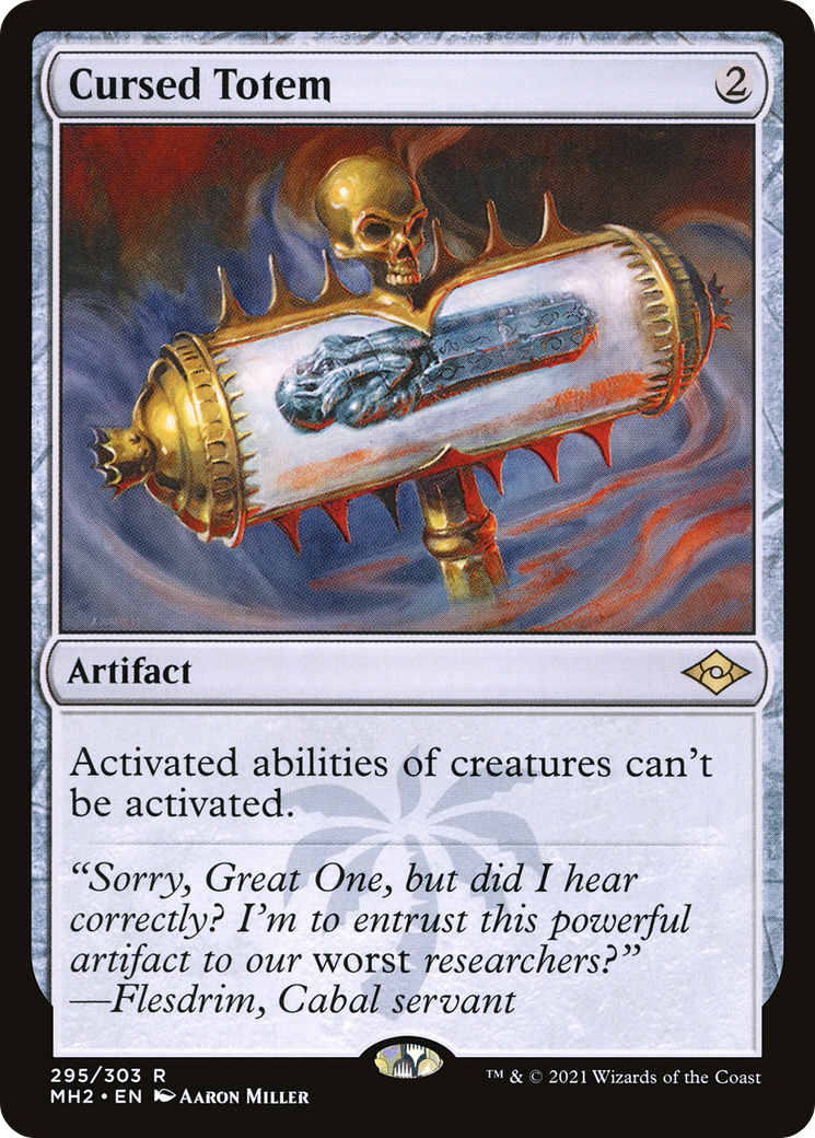 Cursed Totem (MH2-295) [Modern Horizons 2]