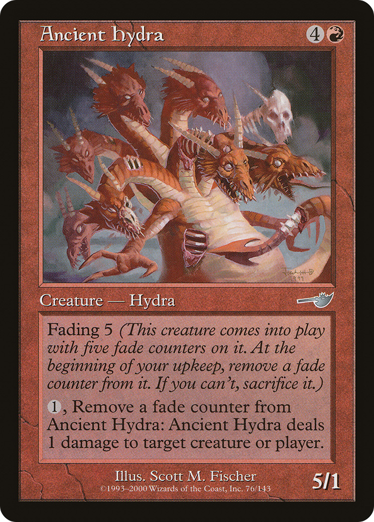 Ancient Hydra (NMS-076) [Nemesis] Foil