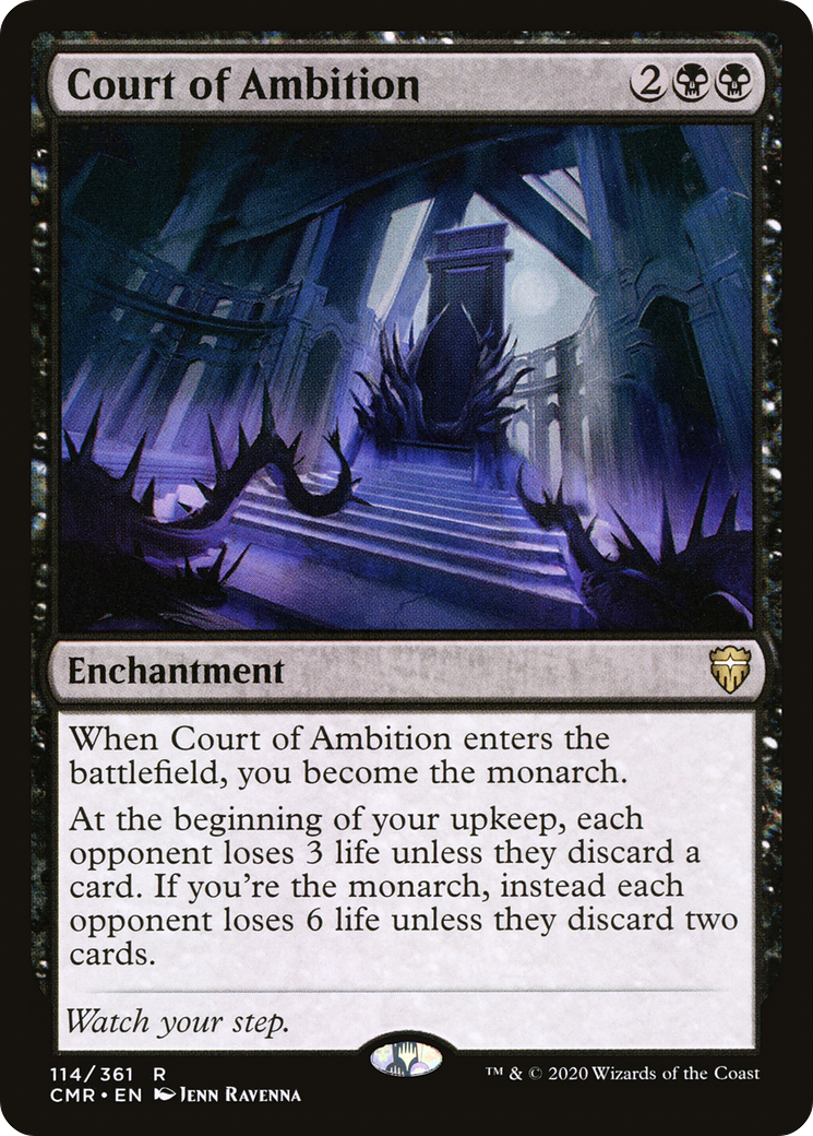 Court of Ambition (CMR-114) [Commander Legends] Foil