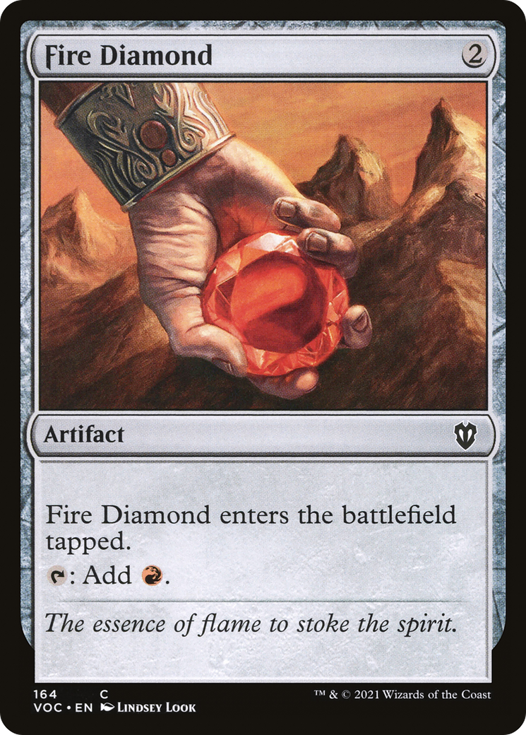 Fire Diamond (VOC-164) [Crimson Vow Commander]