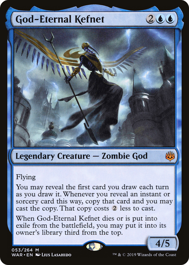 God-Eternal Kefnet (WAR-053) [War of the Spark] Foil