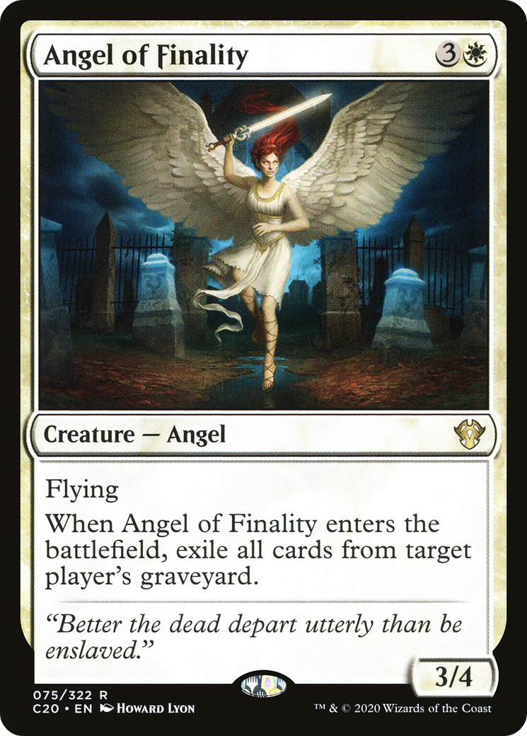 Angel of Finality (C20-075) [Commander 2020]