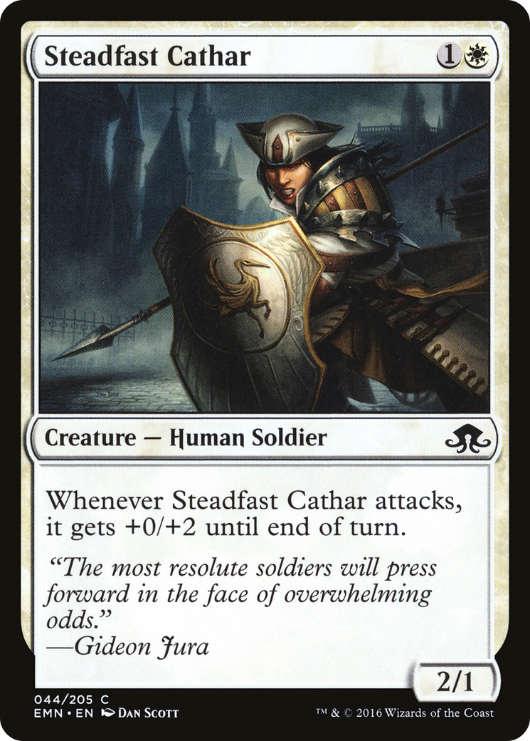 Steadfast Cathar (EMN-044) [Eldritch Moon] Foil