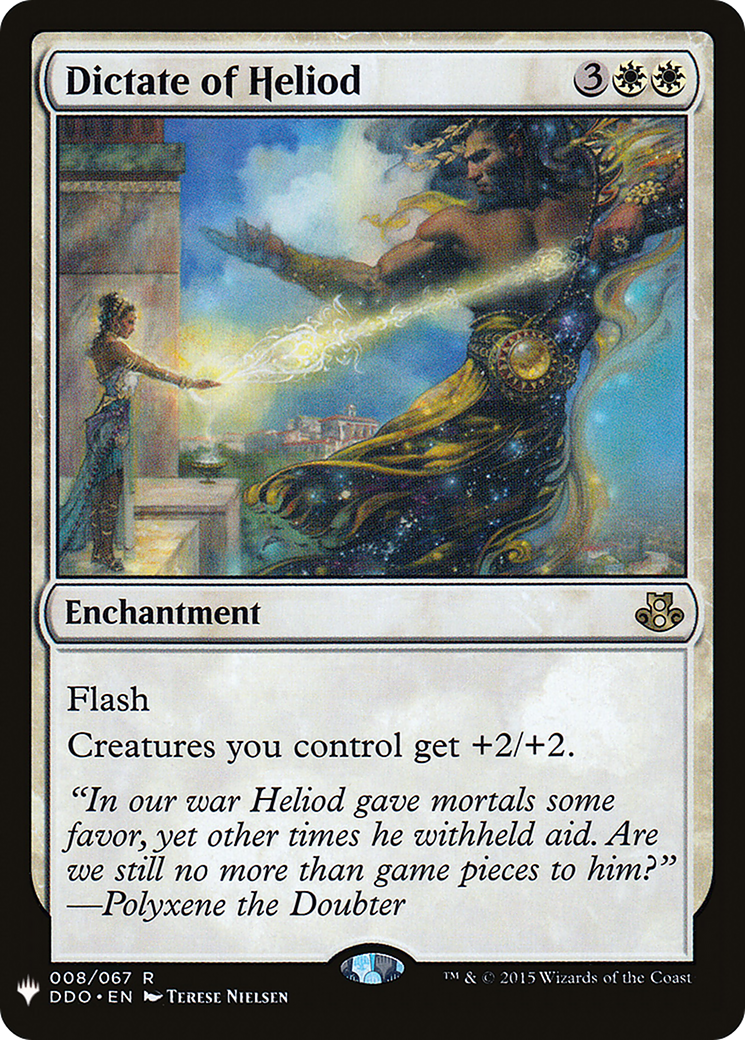 Dictate of Heliod (LIST-DDO-8) [The List]
