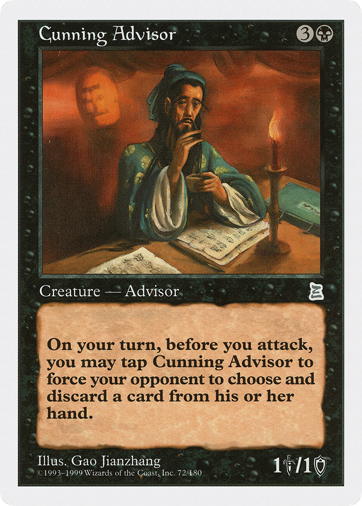 Cunning Advisor (PTK-072) [Portal Three Kingdoms]