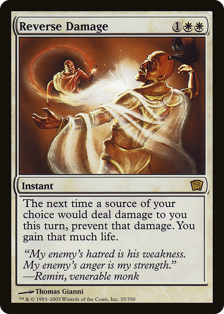 Reverse Damage (9ED-035) [9th Edition] Foil