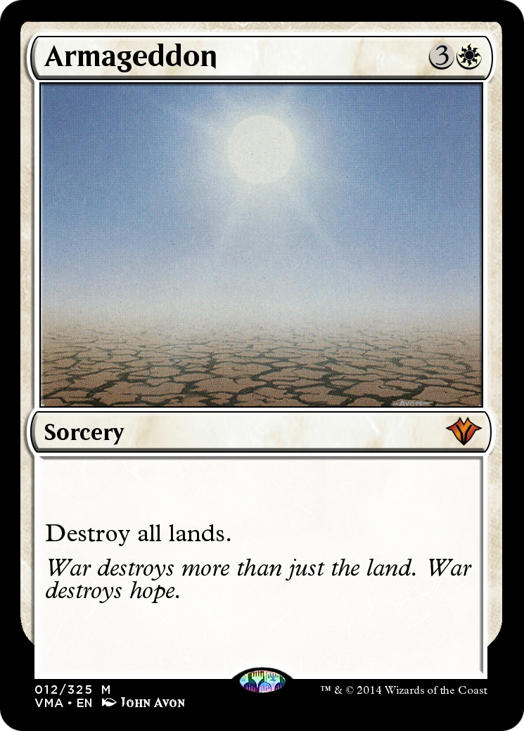 Armageddon (VMA-012) [Vintage Masters]