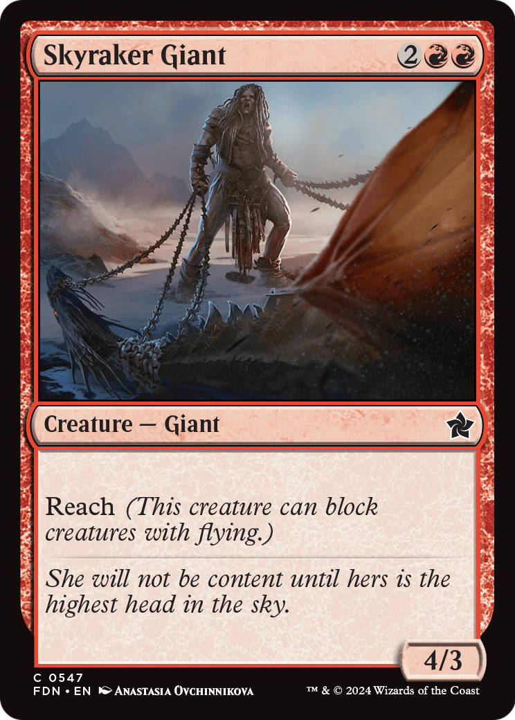 Skyraker Giant (FDN-547) [Foundations]