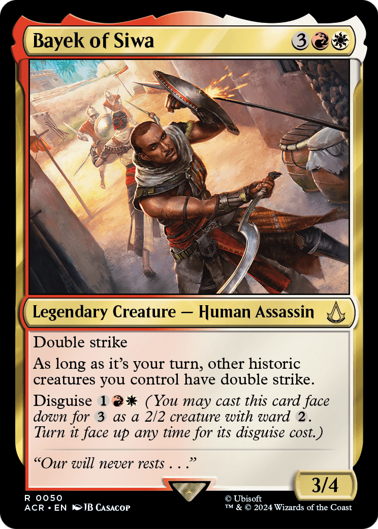 Bayek of Siwa (ACR-050) [Assassin's Creed] Foil