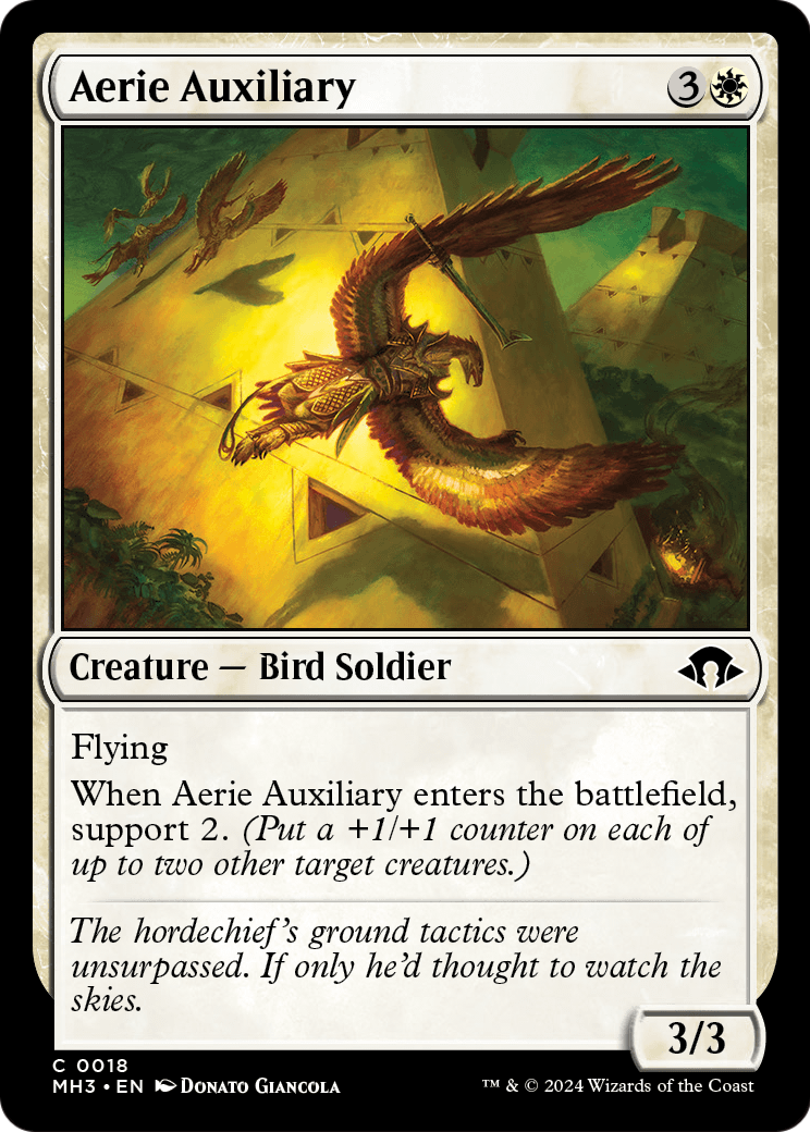 Aerie Auxiliary (MH3-018) [Modern Horizons 3]