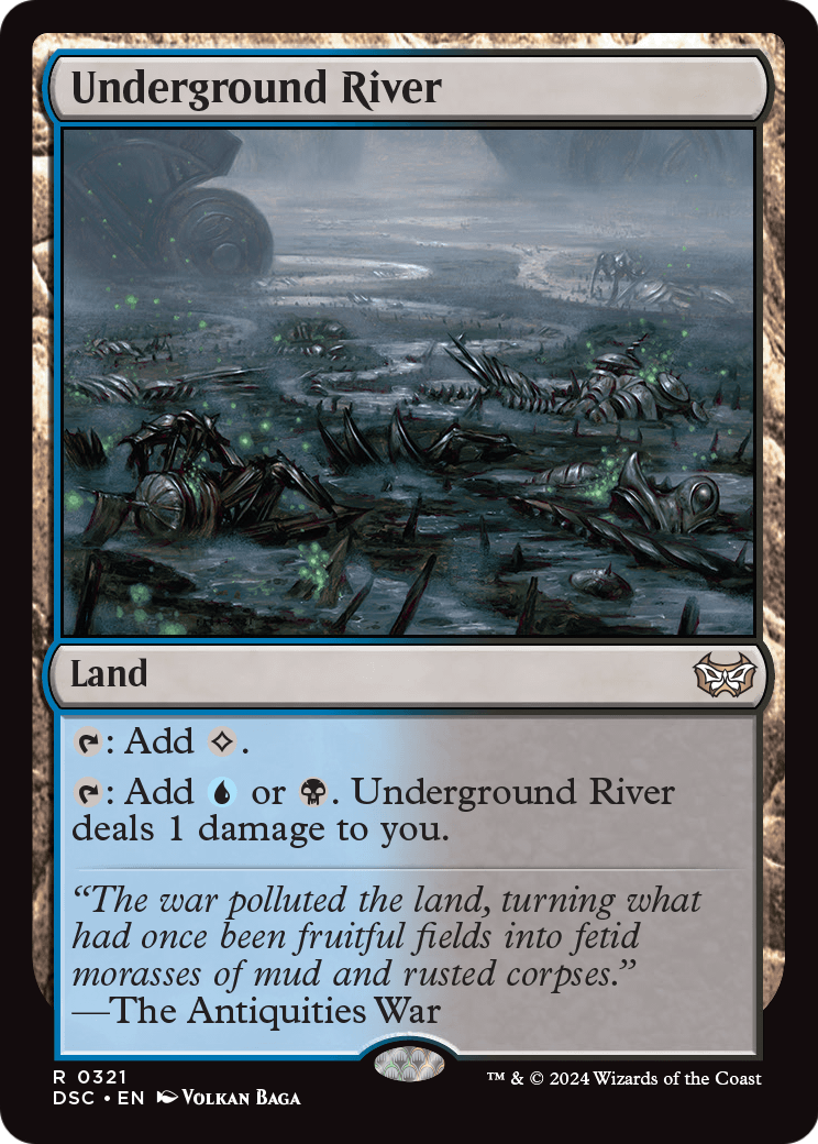 Underground River (DSC-321) [Duskmourn: House of Horror Commander]