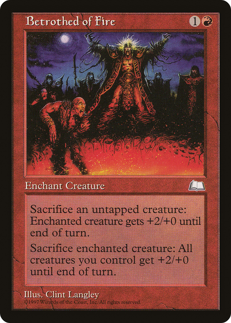 Betrothed of Fire [Weatherlight]