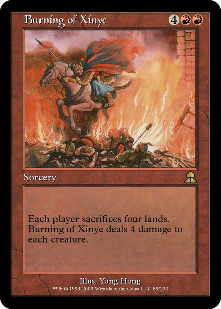 Burning of Xinye (ME3-089) [Masters Edition III] Foil