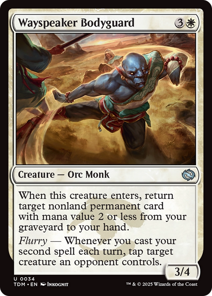 Wayspeaker Bodyguard (TDM-034) [Tarkir: Dragonstorm]