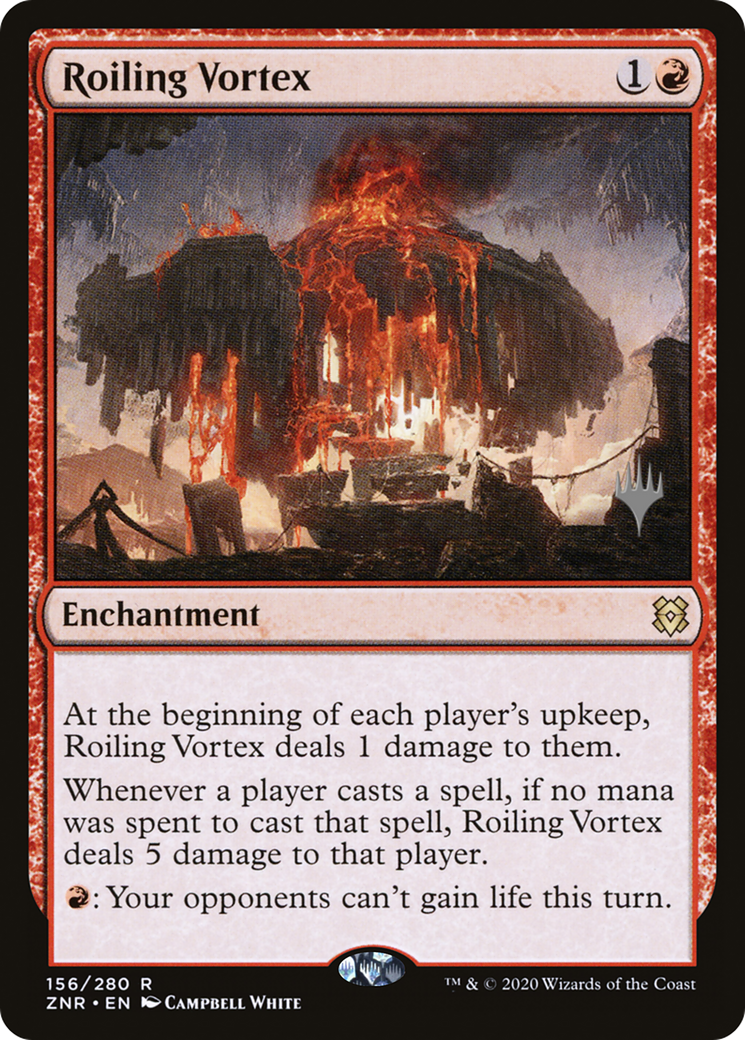 Roiling Vortex (PPZNR-156) [Promo Pack: Zendikar Rising Promos]