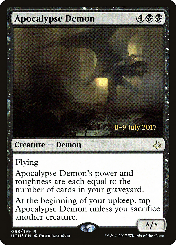 Apocalypse Demon (PRE-58S) [Hour of Devastation Promos] Foil