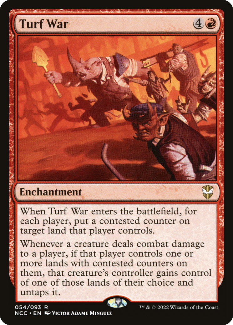 Turf War (NCC-054) [New Capenna Commander]