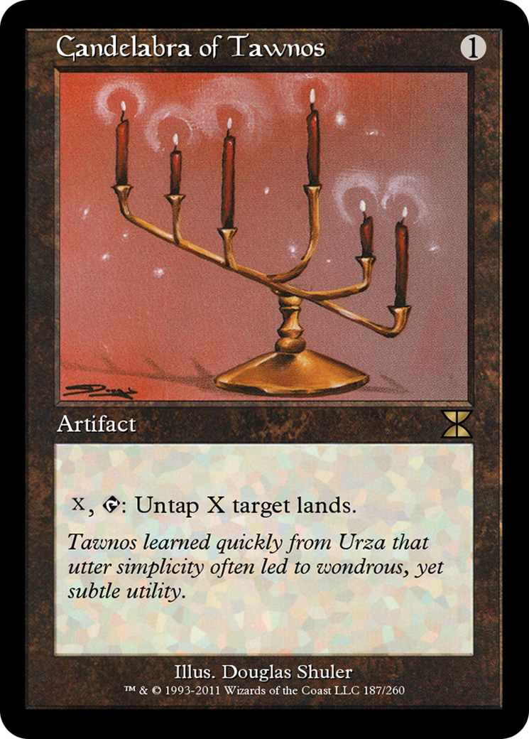 Candelabra of Tawnos (ME4-187) [Masters Edition IV]