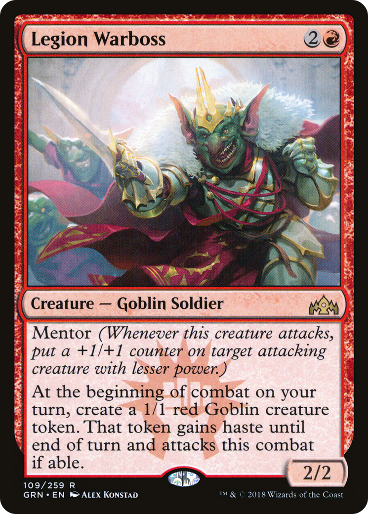 Legion Warboss (GRN-109) [Guilds of Ravnica] Foil
