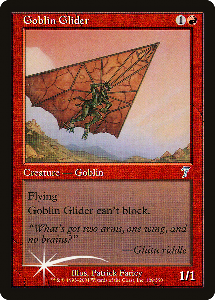 Goblin Glider (7ED-189★) [7th Edition] Foil