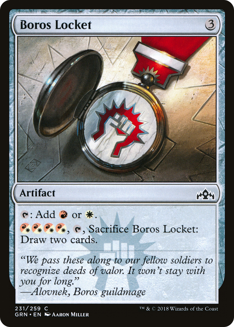 Boros Locket (GRN-231) [Guilds of Ravnica] Foil