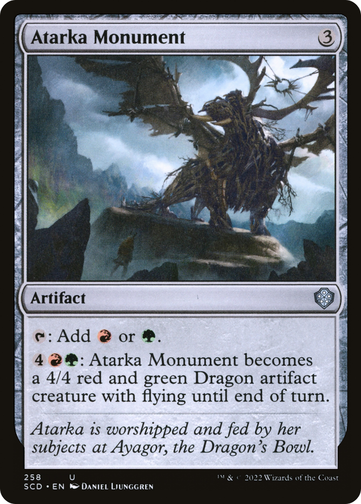 Atarka Monument (SCD-258) [Starter Commander Decks]