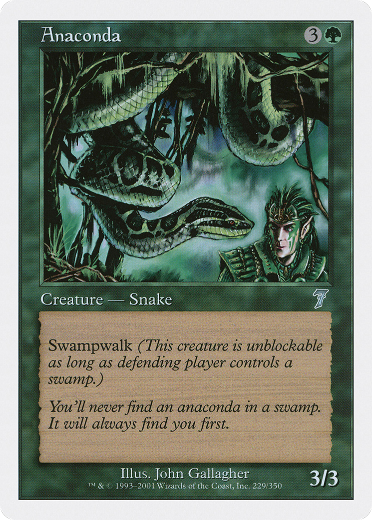 Anaconda (7ED-229) [7th Edition] Foil