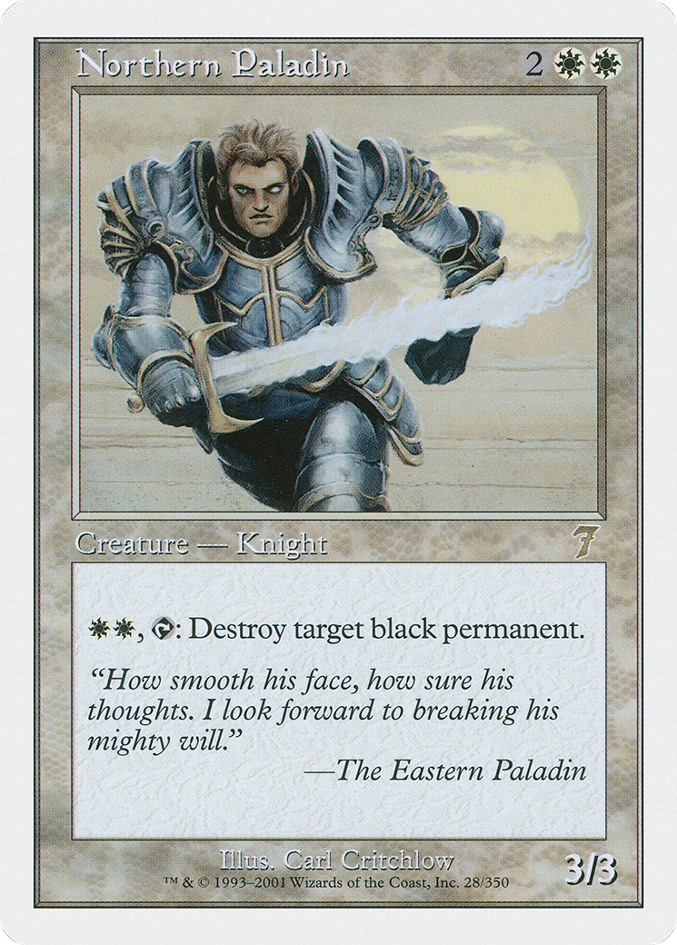 Northern Paladin (7ED-028) [7th Edition] Foil