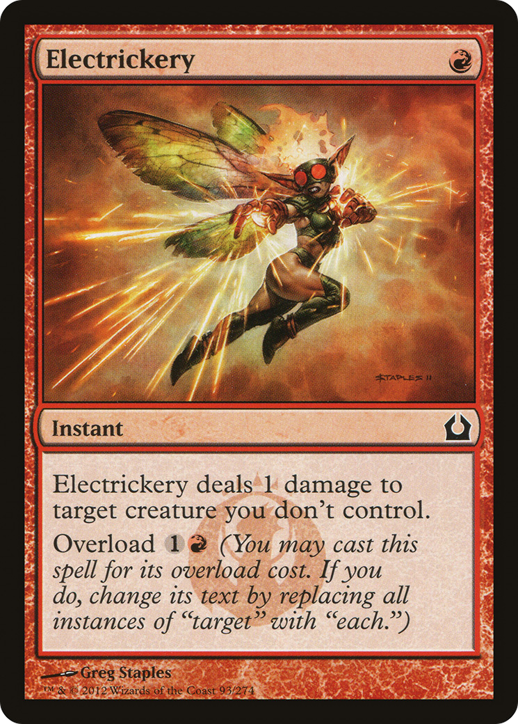 Electrickery (RTR-093) [Return to Ravnica]