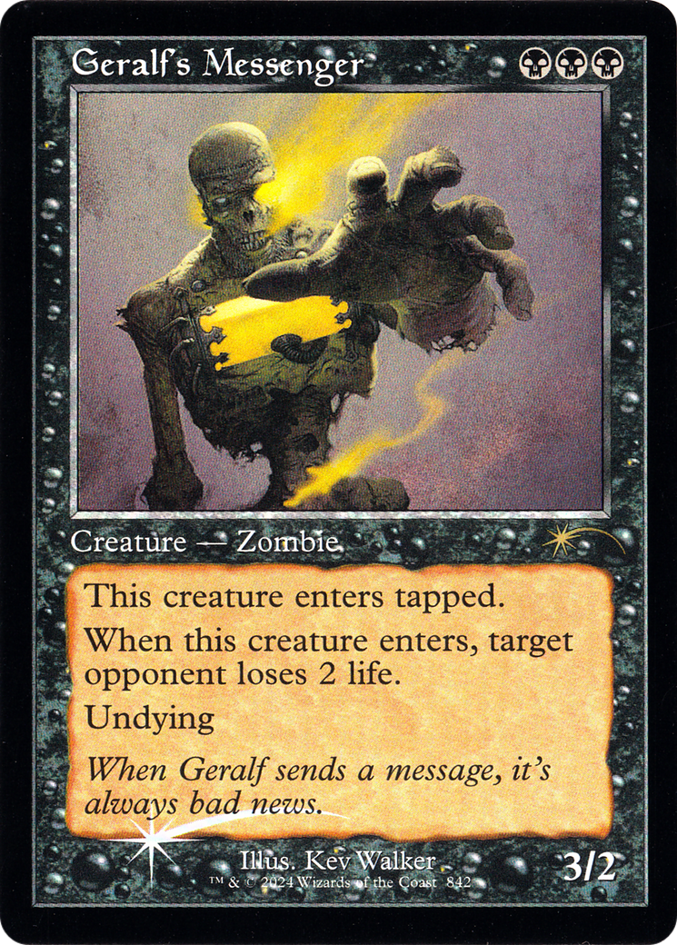 Geralf's Messenger (SLD-842) [Secret Lair Drop] Foil