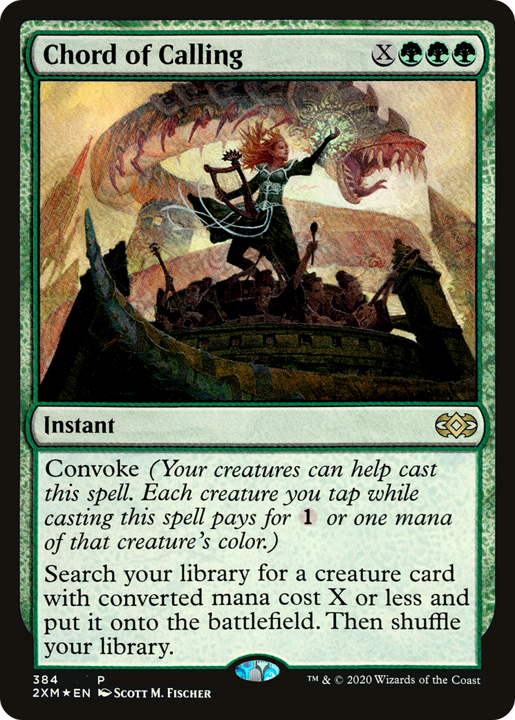 Chord of Calling (LARP-384) [Double Masters] Foil