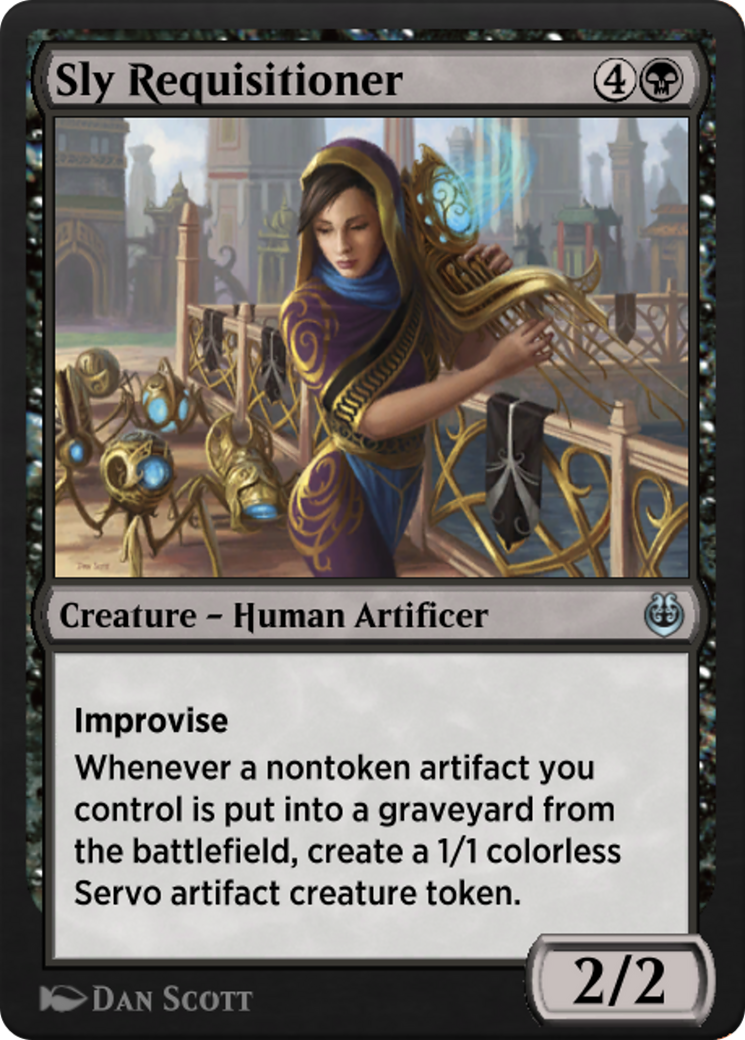 Sly Requisitioner (KLR-106) [Kaladesh Remastered]