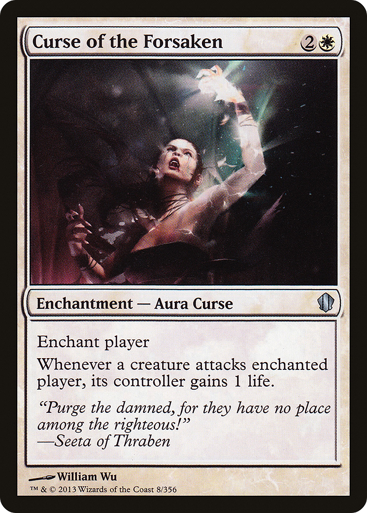Curse of the Forsaken (C13-008) [Commander 2013]