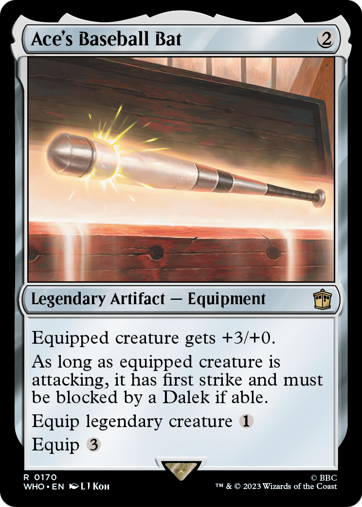 Ace's Baseball Bat (WHO-170) [Doctor Who] Foil