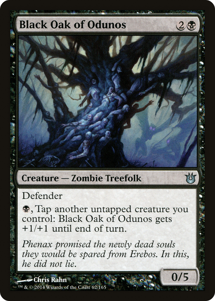 Black Oak of Odunos (BNG-062) [Born of the Gods]