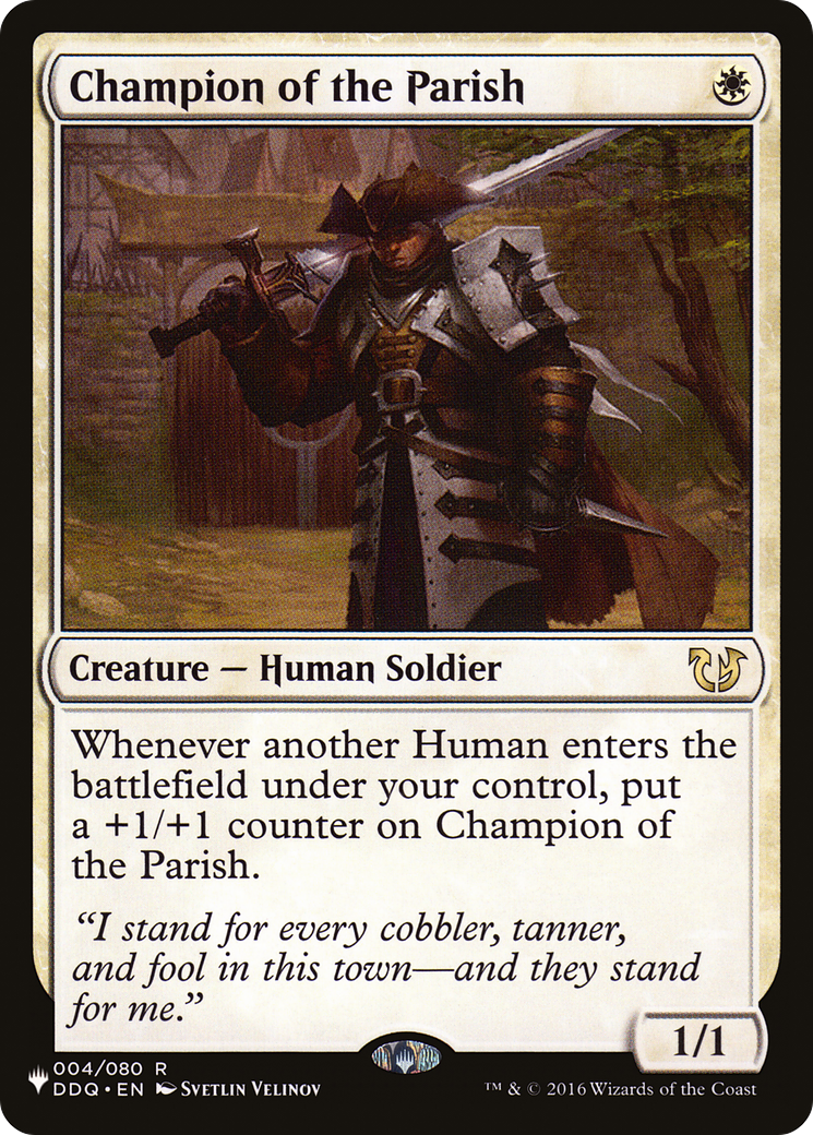Champion of the Parish (PLST-DDQ-4) [The List]