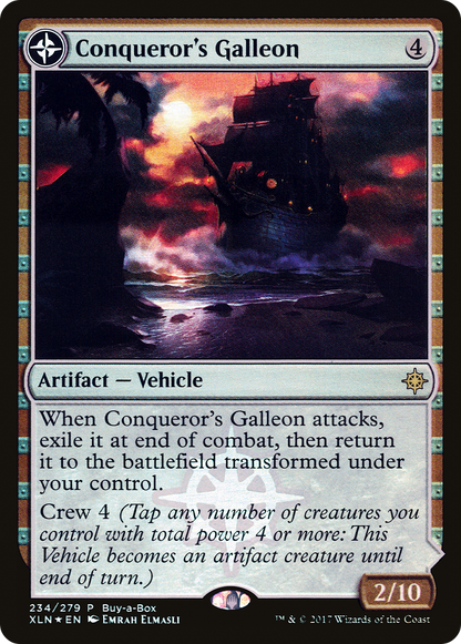 Conqueror's Galleon (BABP-234) [XLN Treasure Chest] Foil