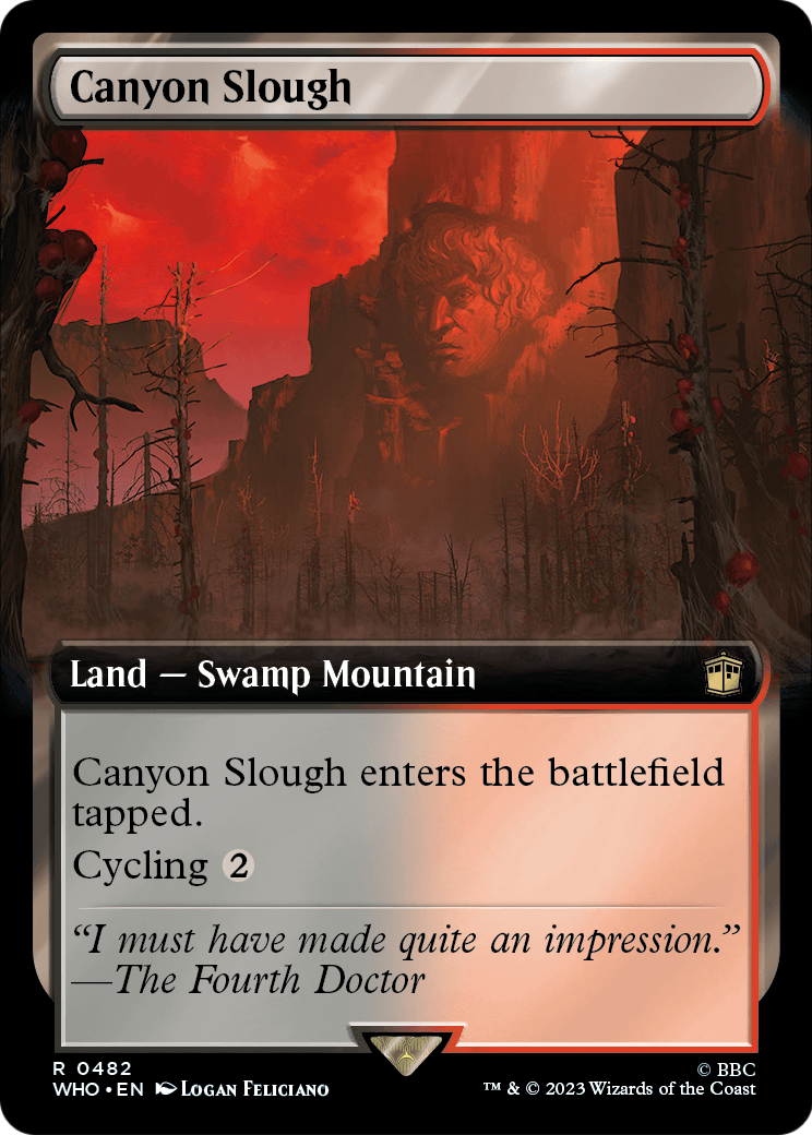 Canyon Slough (Extended Art) (WHO-482) [Doctor Who]