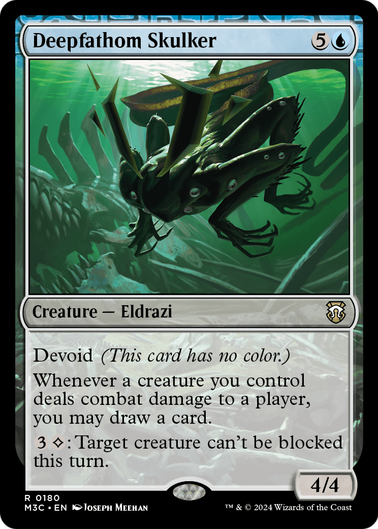 Deepfathom Skulker (M3C-180) [Modern Horizons 3 Commander]