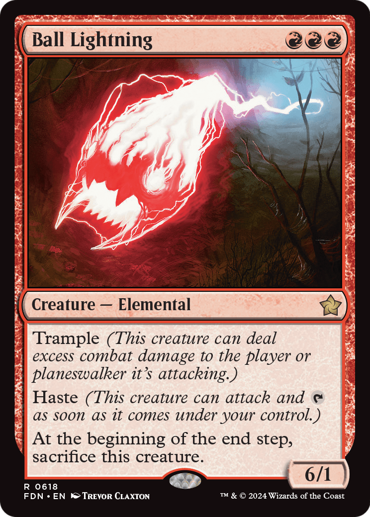 Ball Lightning (FDN-618) [Foundations]
