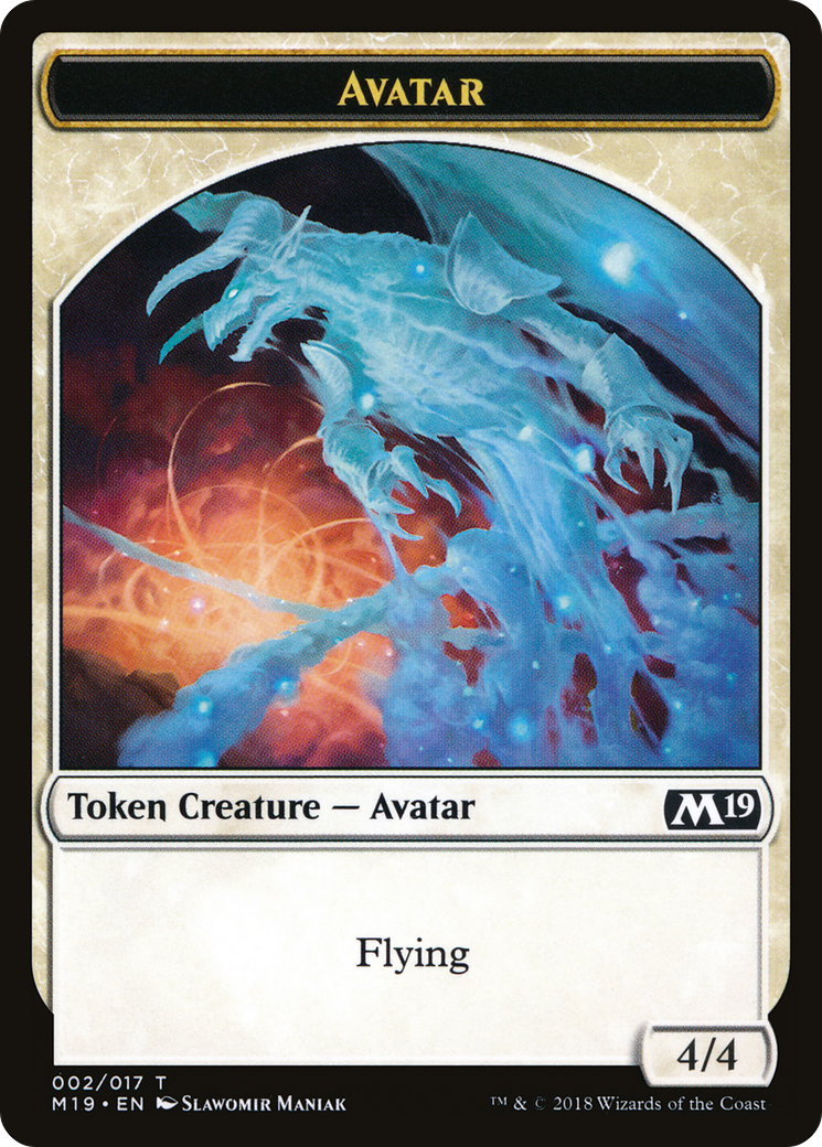 Avatar Token (M19-002) [Core Set 2019 Tokens]