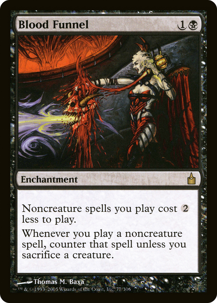 Blood Funnel (RAV-077) [Ravnica: City of Guilds] Foil
