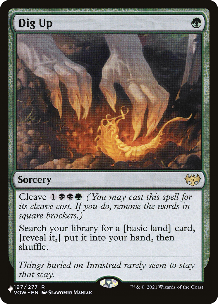Dig Up (LIST-VOW-197) [The List]