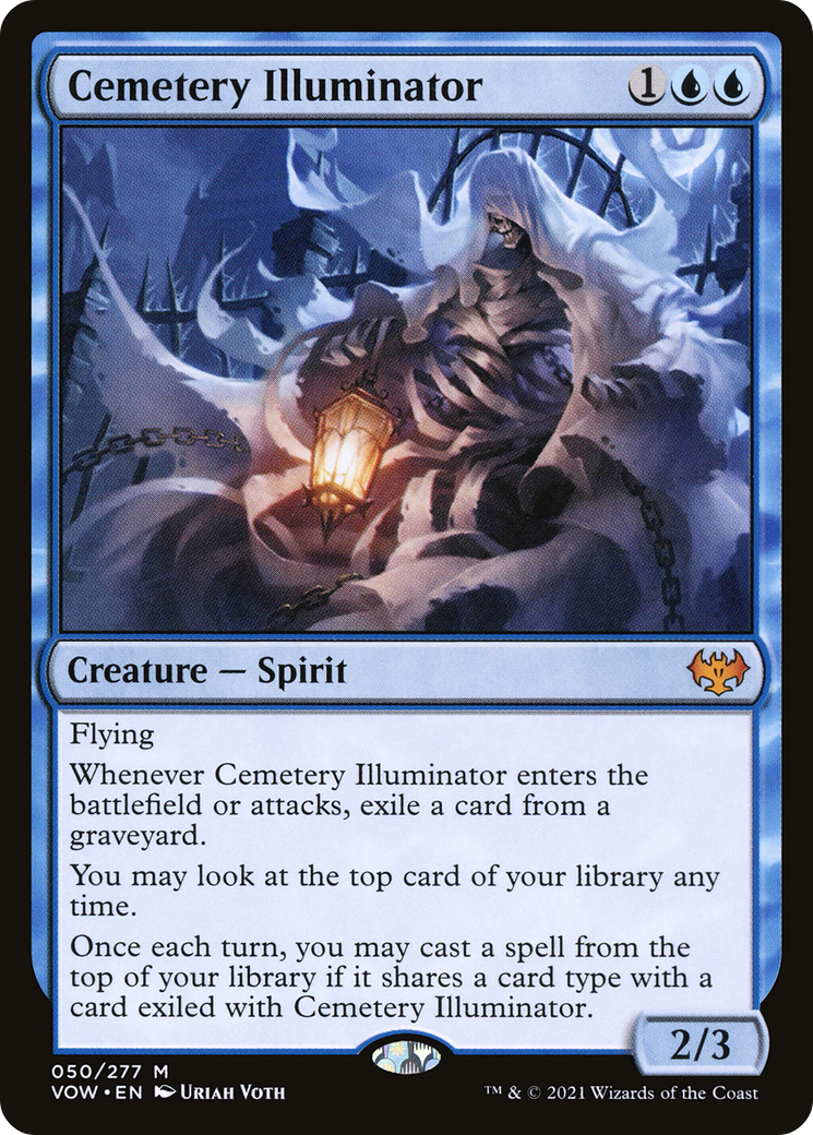 Cemetery Illuminator (VOW-050) [Innistrad: Crimson Vow] Foil